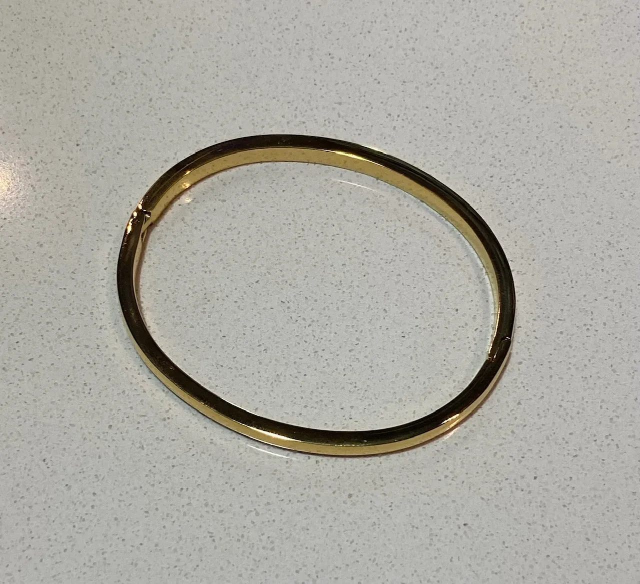 18k Gold Plated Bangle Bracelet