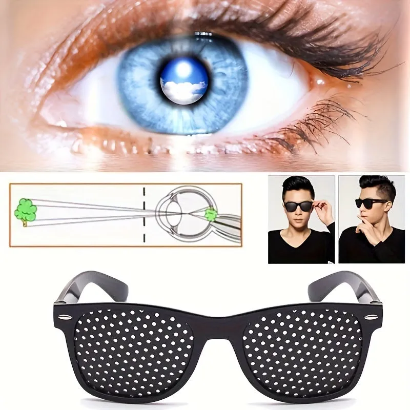 1pc Pinhole Glasses Enhance Eyesight for All Ages