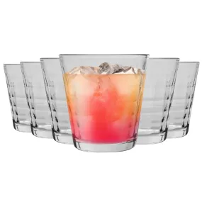 220ml Prisme Tumbler Glasses - Pack of Six - By Duralex