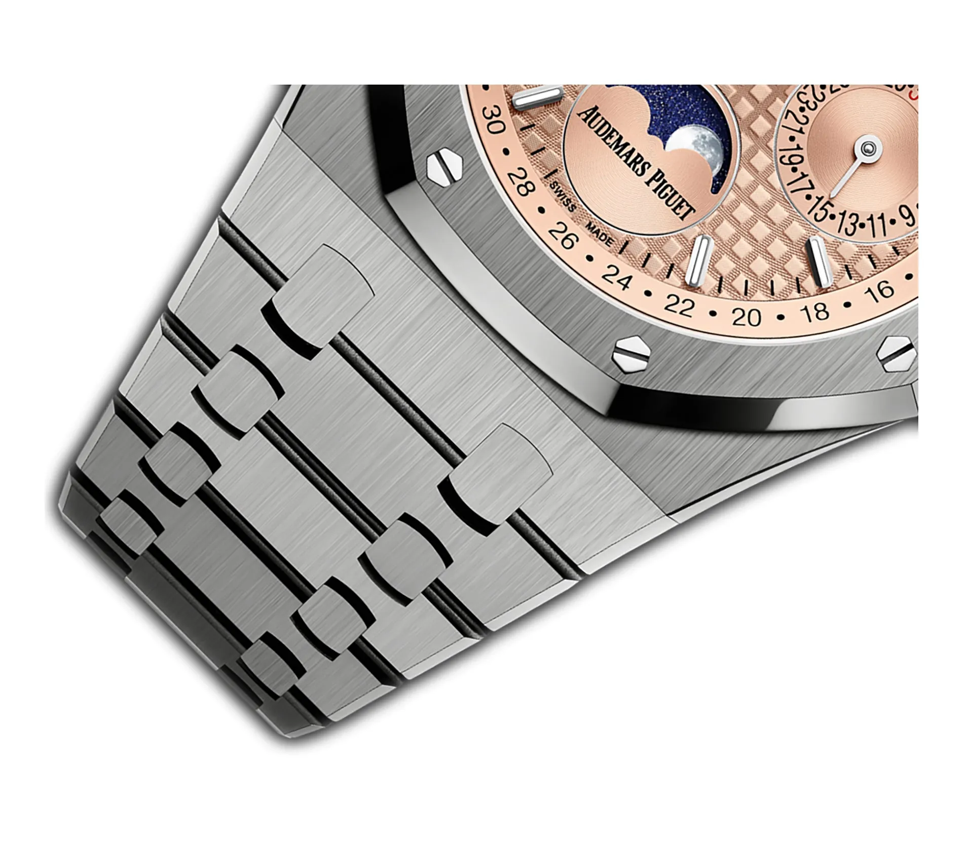 41mm Perpetual Calendar Titanium Salmon Dial Limited to 300 Pieces