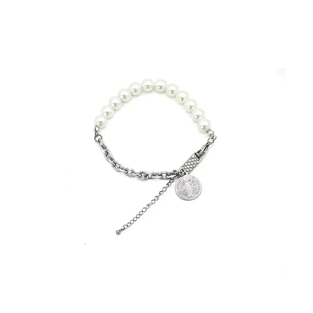 Adjustable Pearl Bracelet