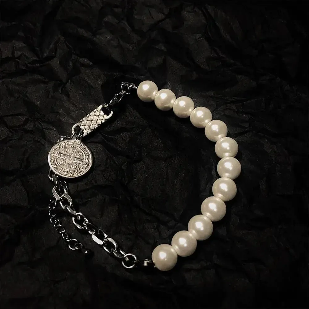 Adjustable Pearl Bracelet