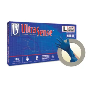 Ansell Microflex Ultrasense Powder-Free Nitrile Exam Gloves Glove Exam Nitrile Ultrasensepf Xsm 100/Bx 10Bx/Cs