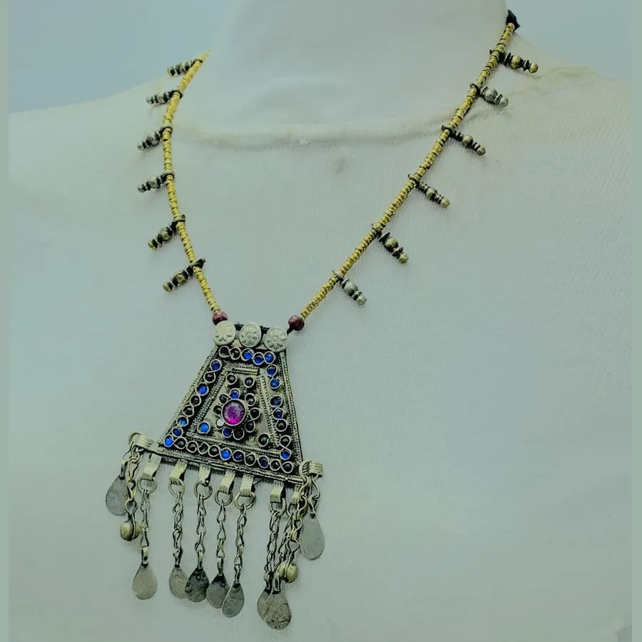 Antique Handmade Bohemian Style Necklace