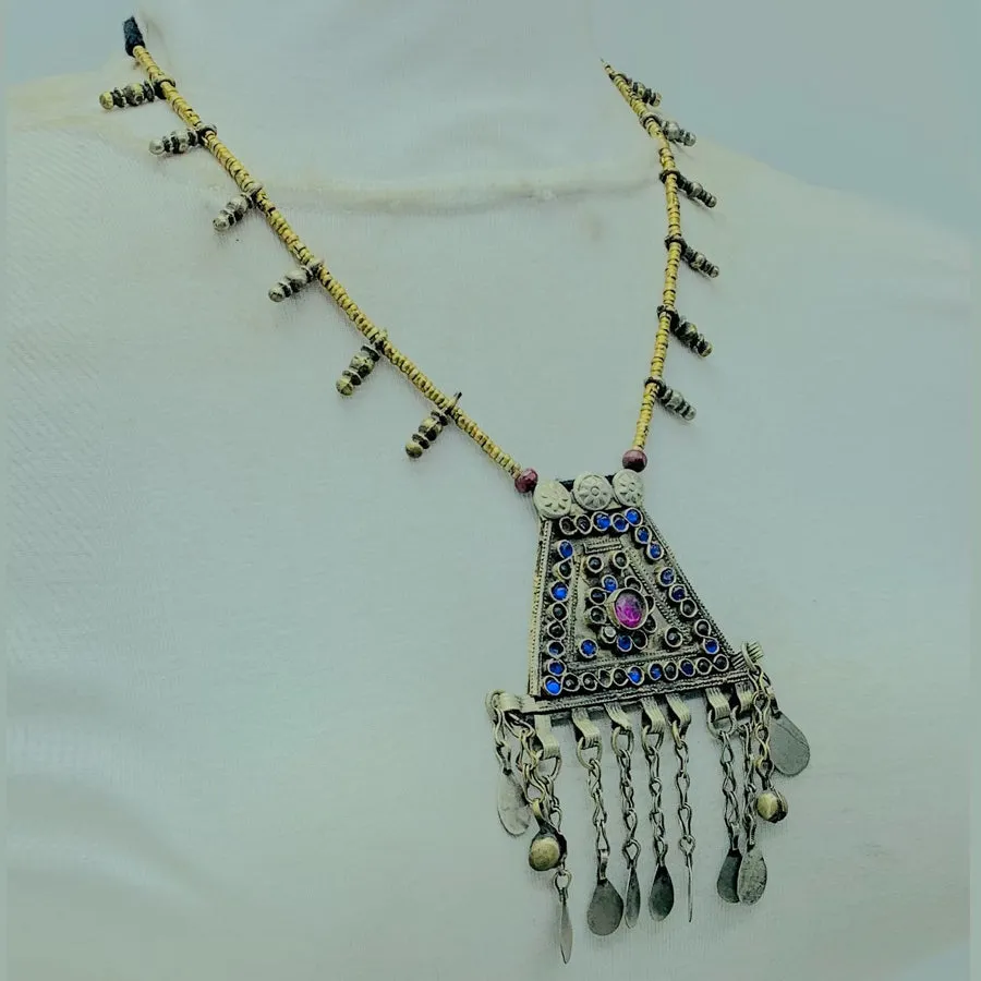 Antique Handmade Bohemian Style Necklace