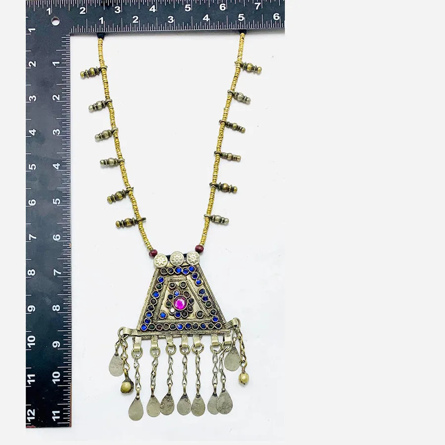 Antique Handmade Bohemian Style Necklace