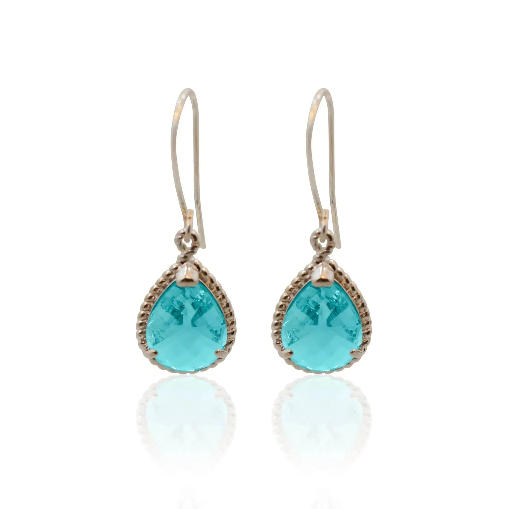 Aqua Exquisite Earrings