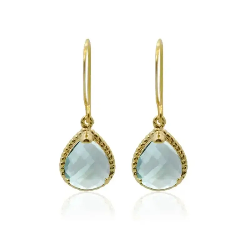 Aqua Exquisite Earrings