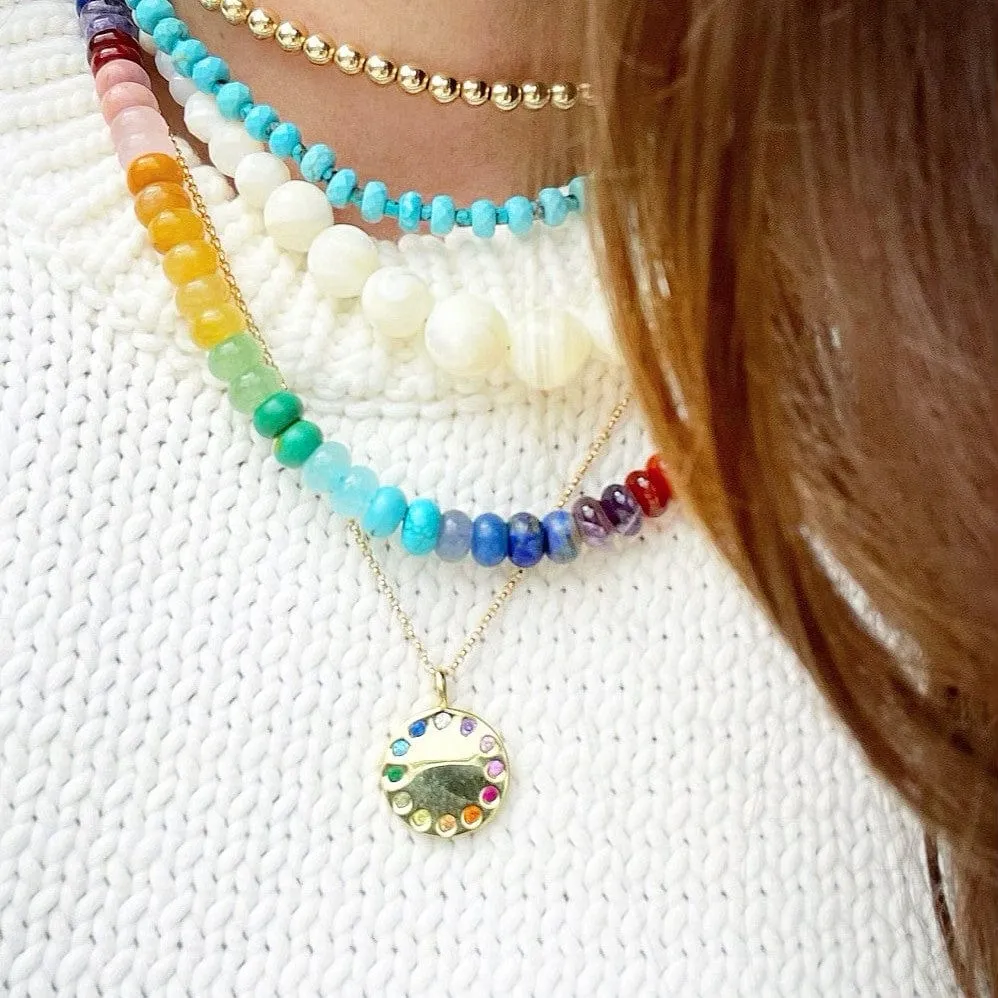 BEADazzled | Short Beaded Necklace