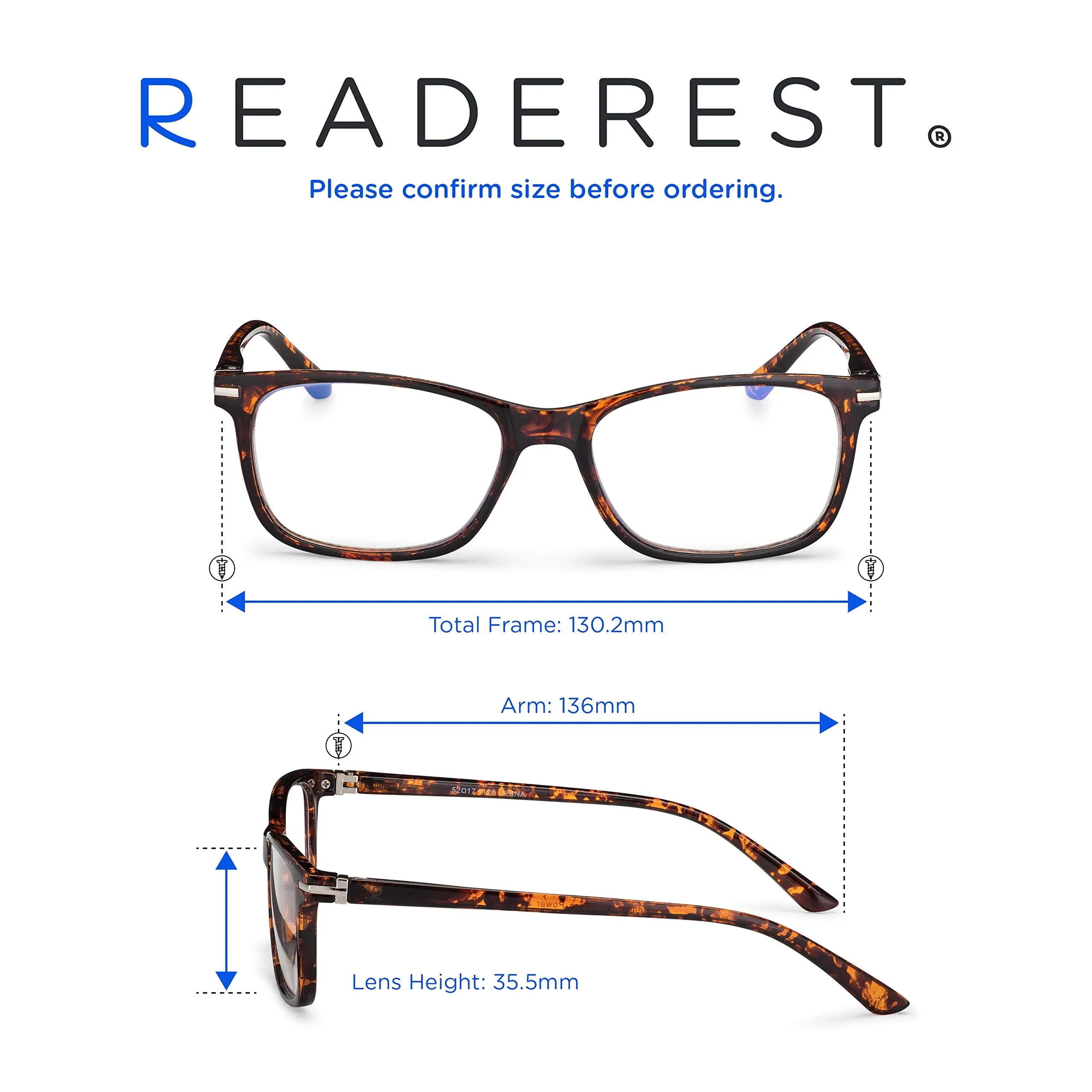 Blue-Light-Blocking-Reading-Glasses-Tortoise-Zero-Magnification-Computer-Glasses