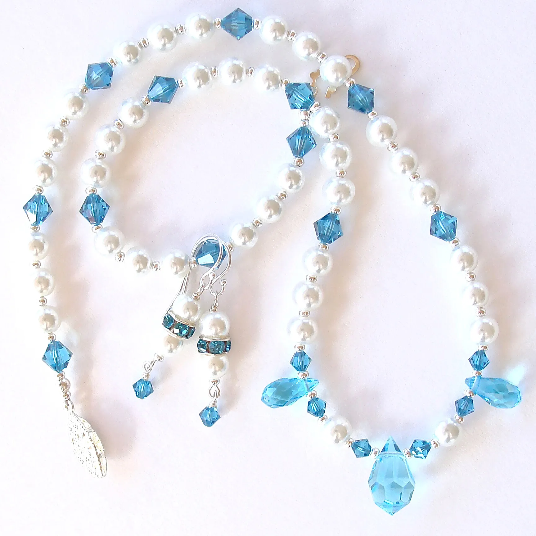 Blythe: Swarovski Blue Necklace Set