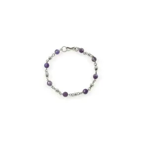 Bolitas Gemstones Bracelet - Amethyst