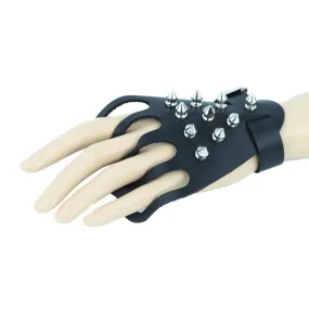 Bondage Leather Spike Stud Wristband