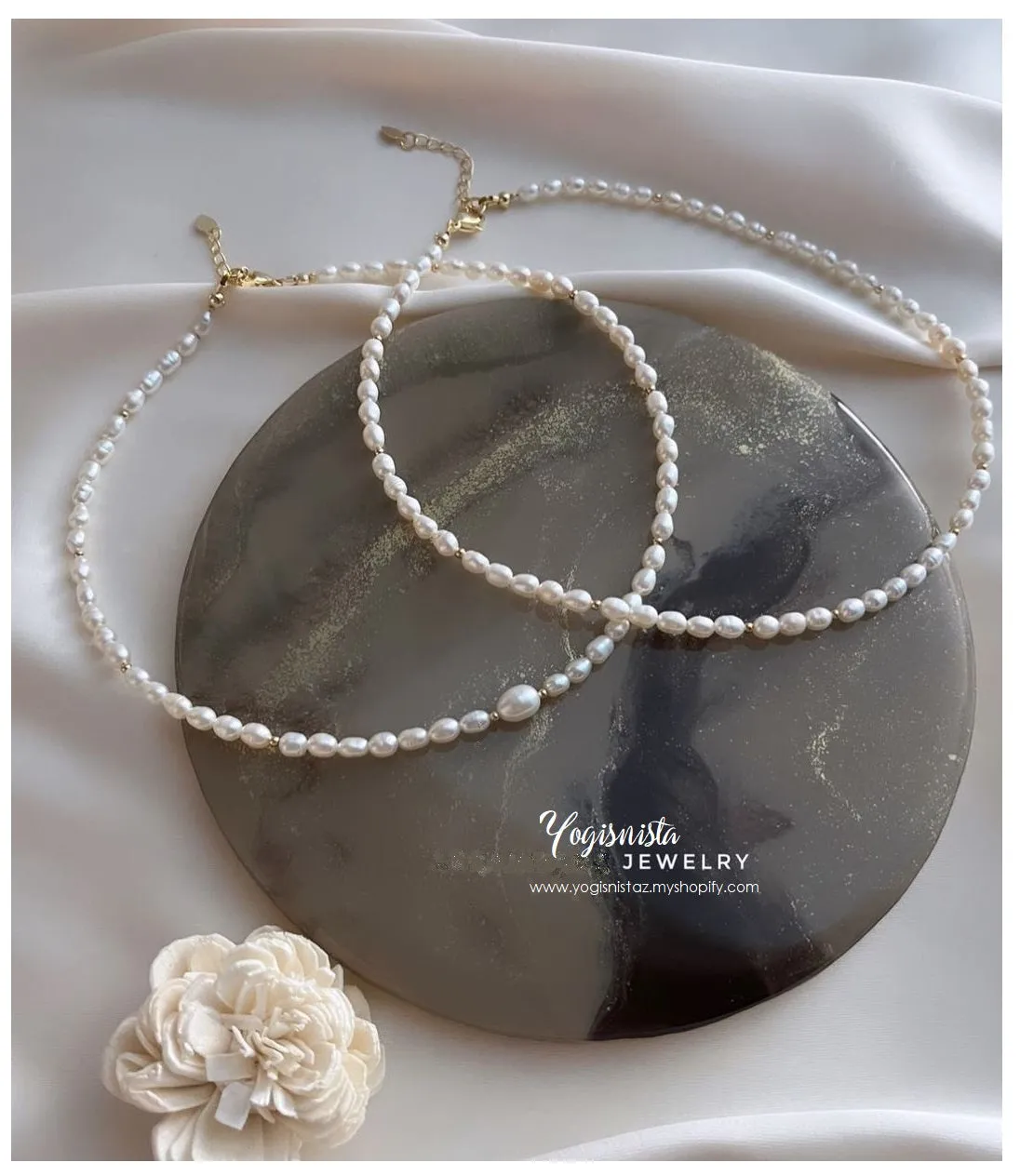 Bora Bora Freshwater Pearl Necklace - June Birthstone