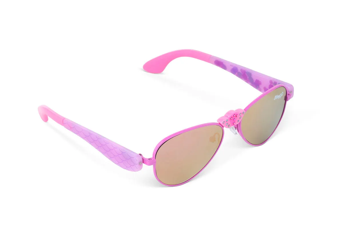 Bright Bubblegum Hampton Beach Kids' Sunglasses