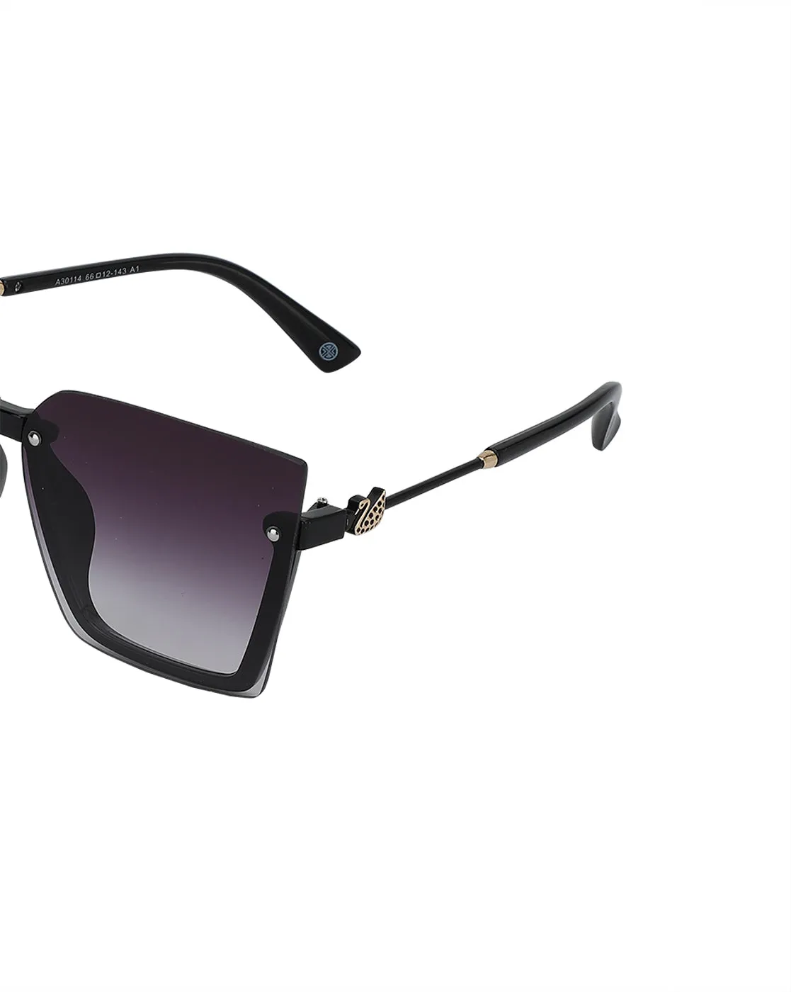 Carlton London Half Rim Oversized Sunglasses For Women