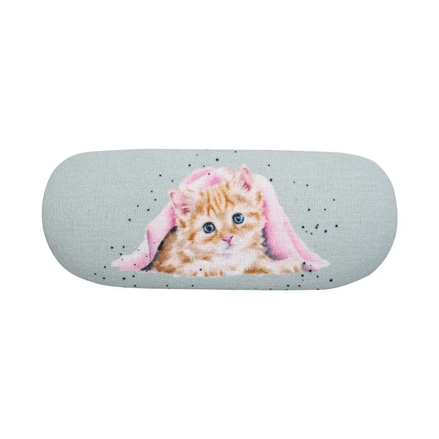 Cat Design Illustrated Glasses Case