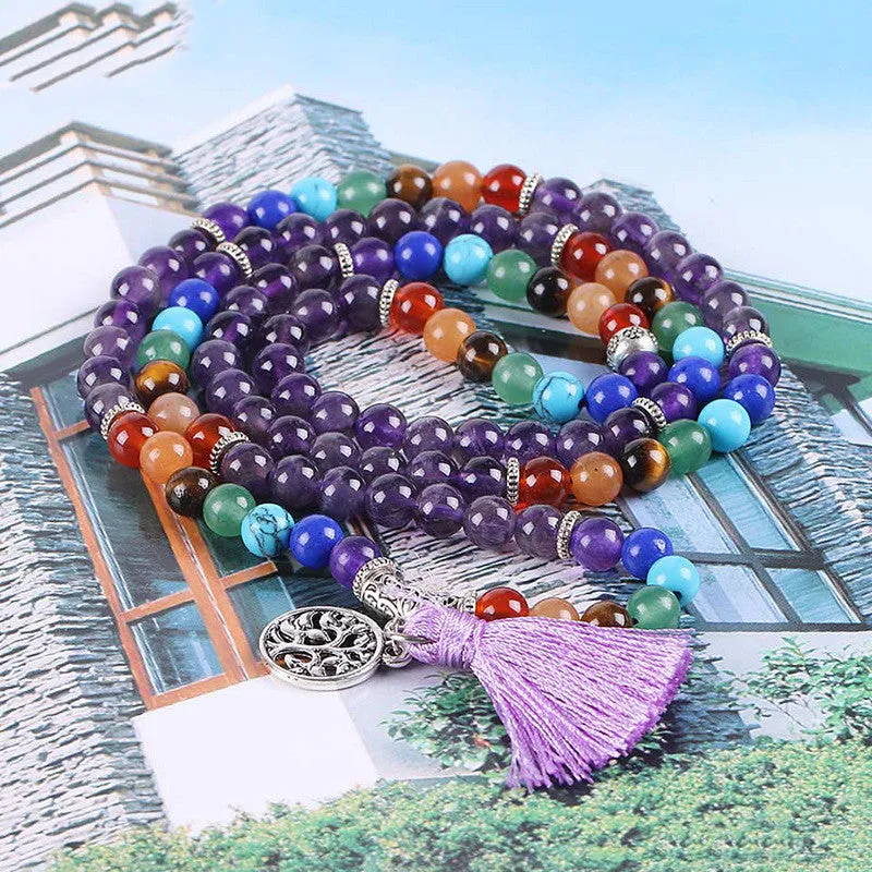 Chakra Natural Crystal Beads