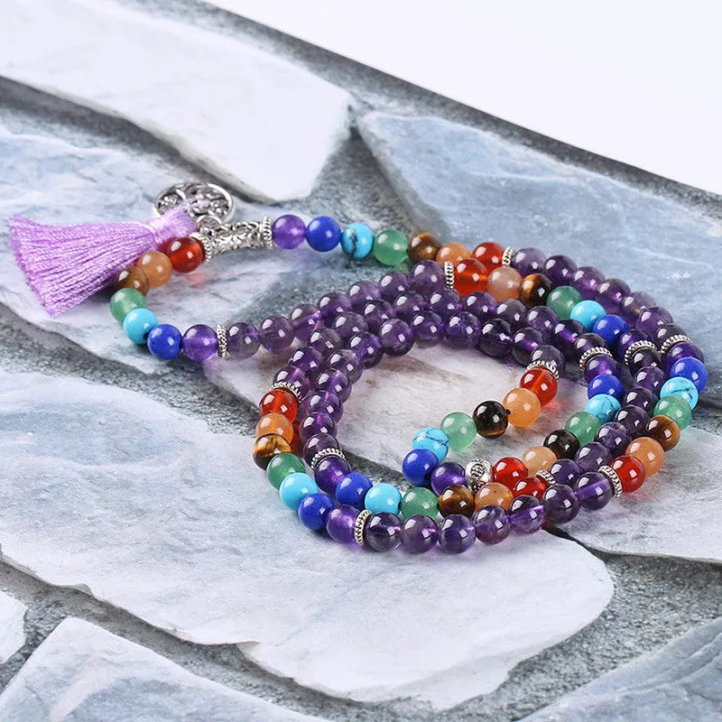 Chakra Natural Crystal Beads