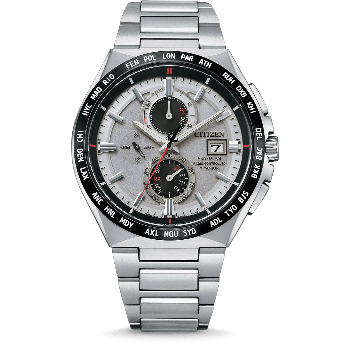 Citizen Eco-Drive Radio Controlled Titanium Men's Watch AT8234-85A