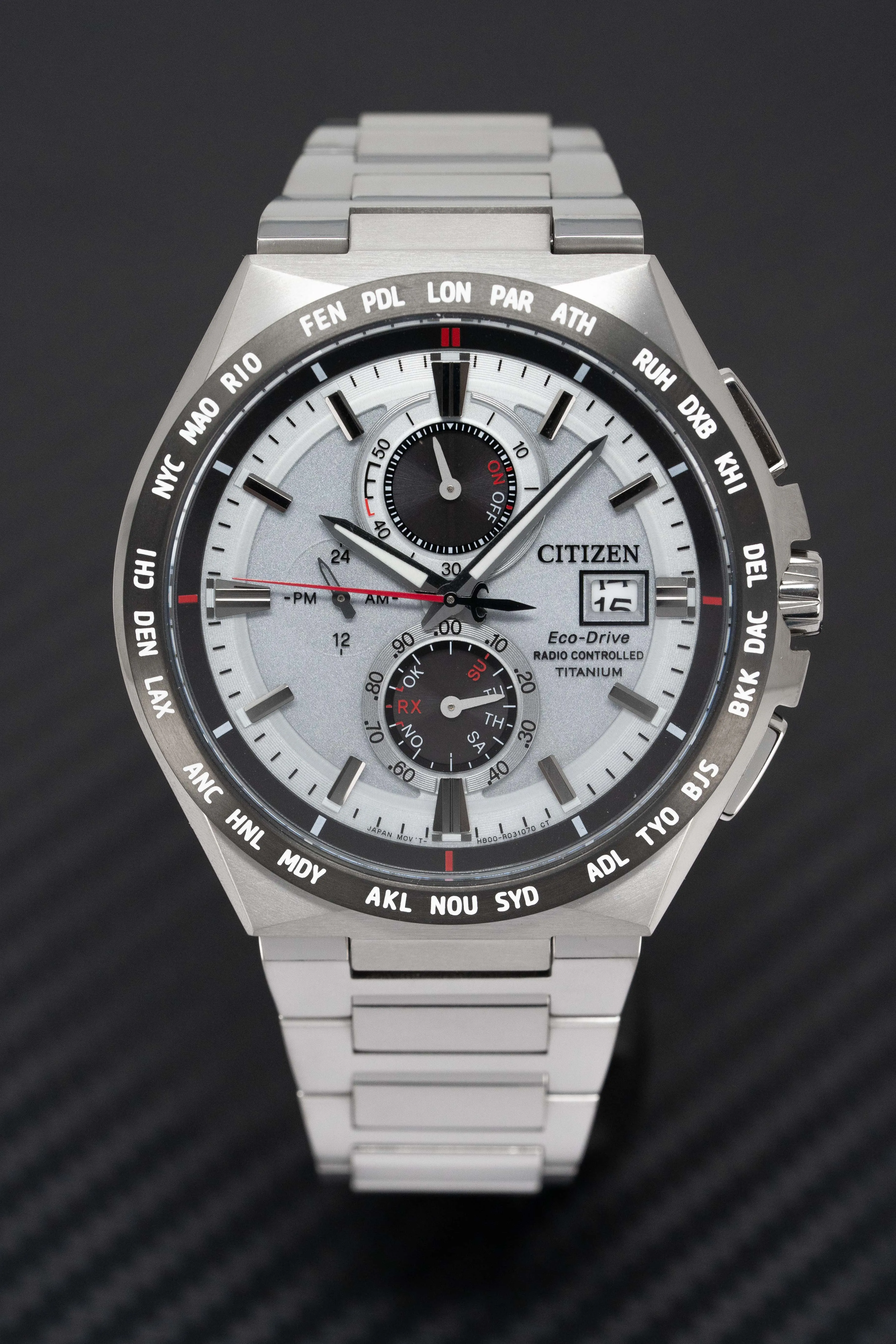 Citizen Eco-Drive Radio Controlled Titanium Men's Watch AT8234-85A