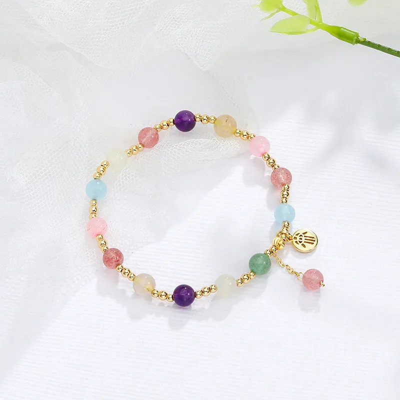 Colorful Crystal Bracelet from Planderful's Fortune's Favor Collection