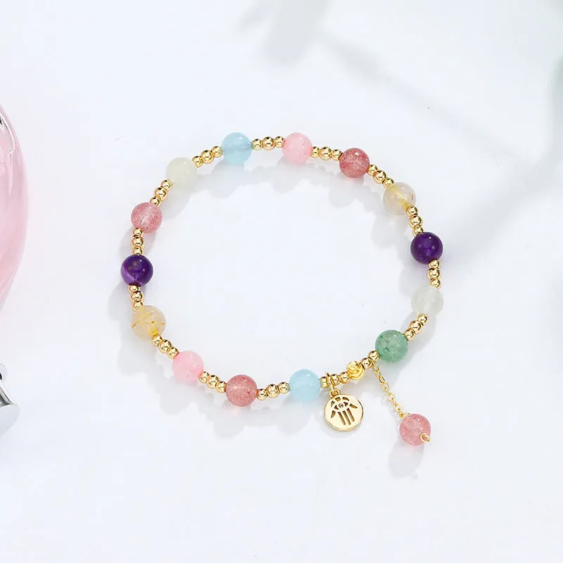 Colorful Crystal Bracelet from Planderful's Fortune's Favor Collection