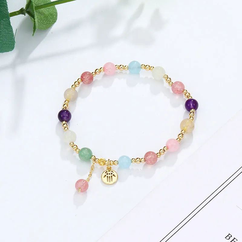 Colorful Crystal Bracelet from Planderful's Fortune's Favor Collection