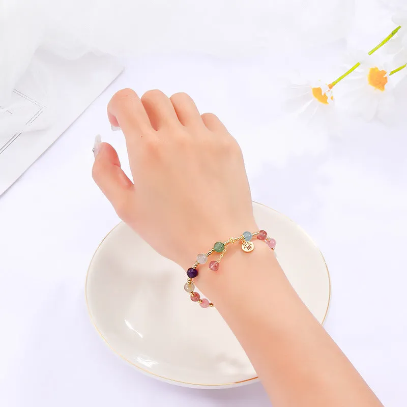 Colorful Crystal Bracelet from Planderful's Fortune's Favor Collection