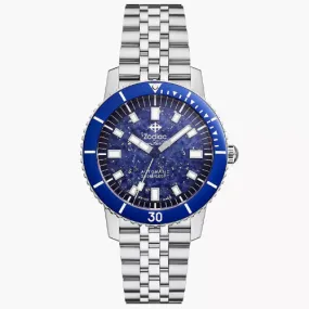 Compression Diver II Stainless Steel Watch Lapis Lazuli Dial