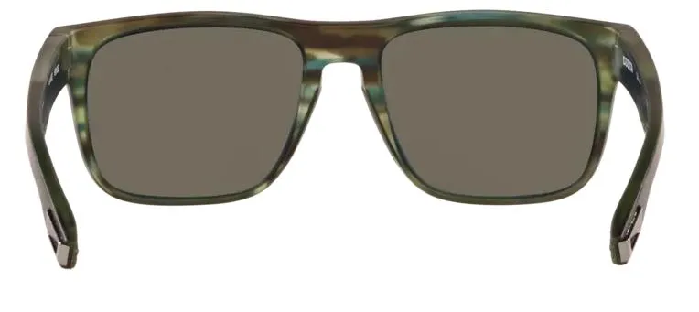 Costa Del Mar Spearo Matte Reef Frame -  Blue Mirror 580 Glass Lens - Polarized Sunglasses