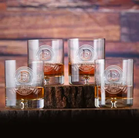 Crystal Whiskey Glasses Set of 4