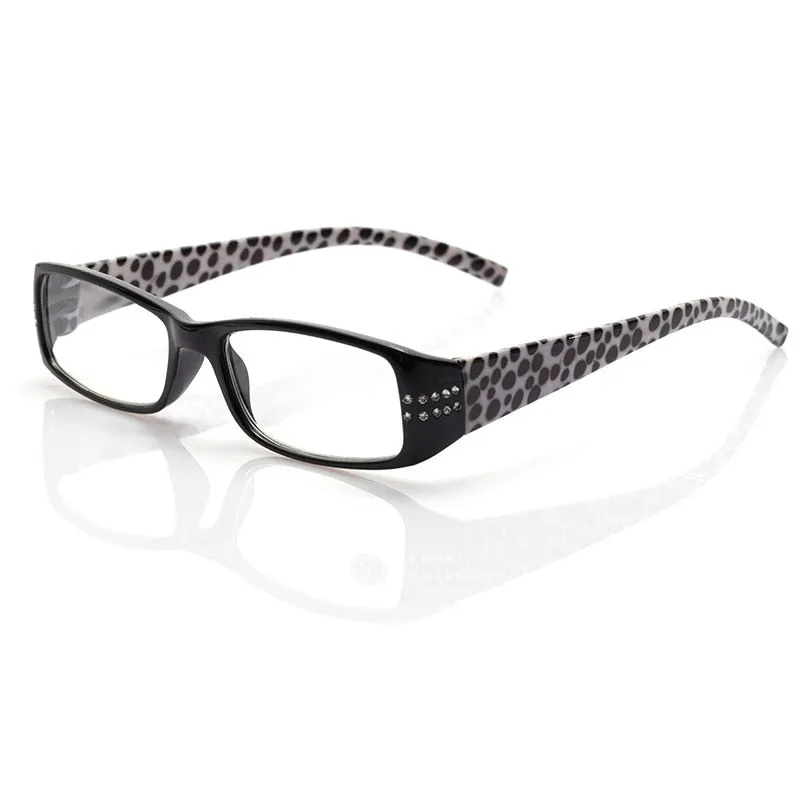 Cubojue Unisex Full Rim Small Square Tr 90 Titanium Myopic Reading Glasses