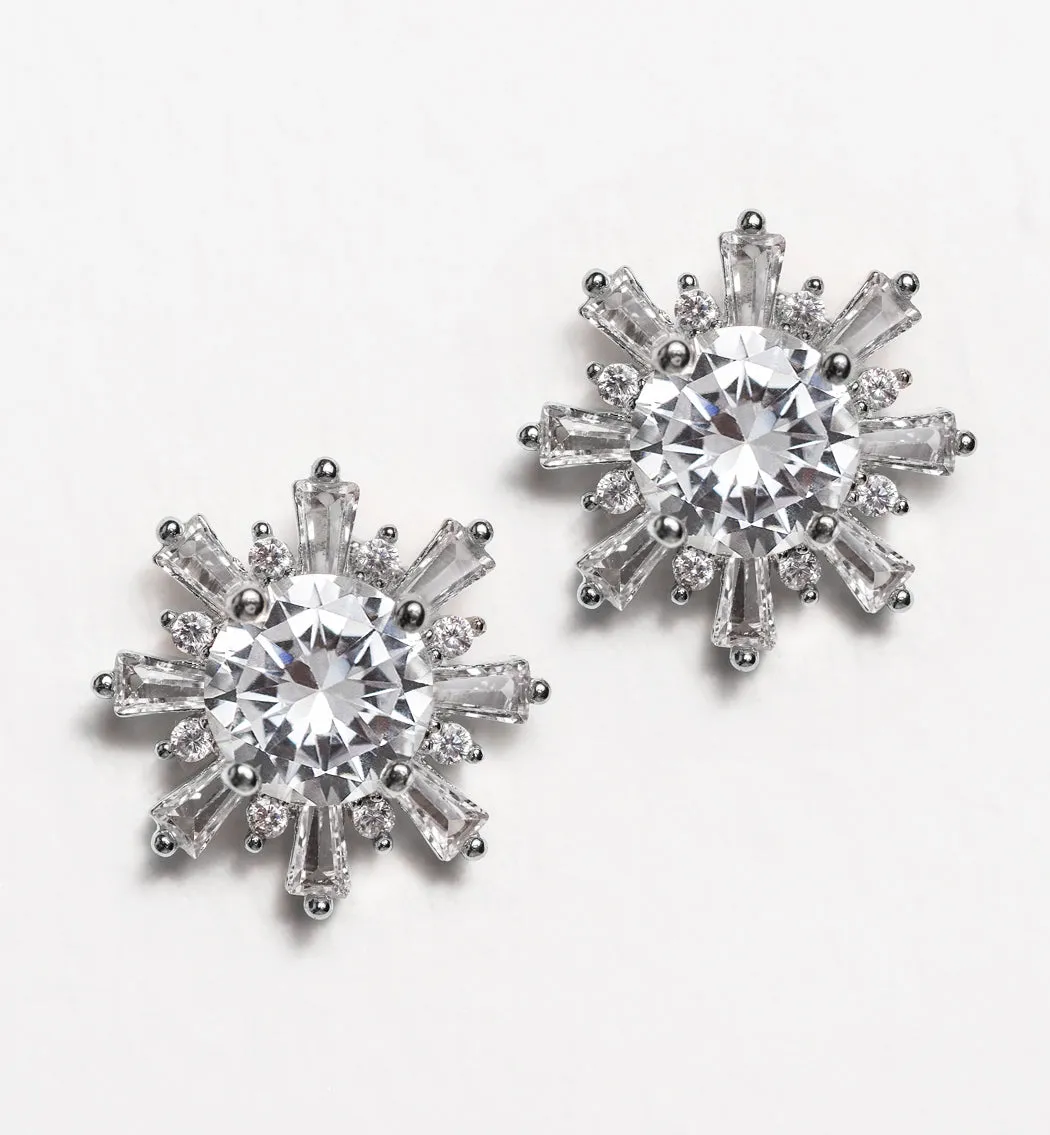 Deco Star Stud Earrings