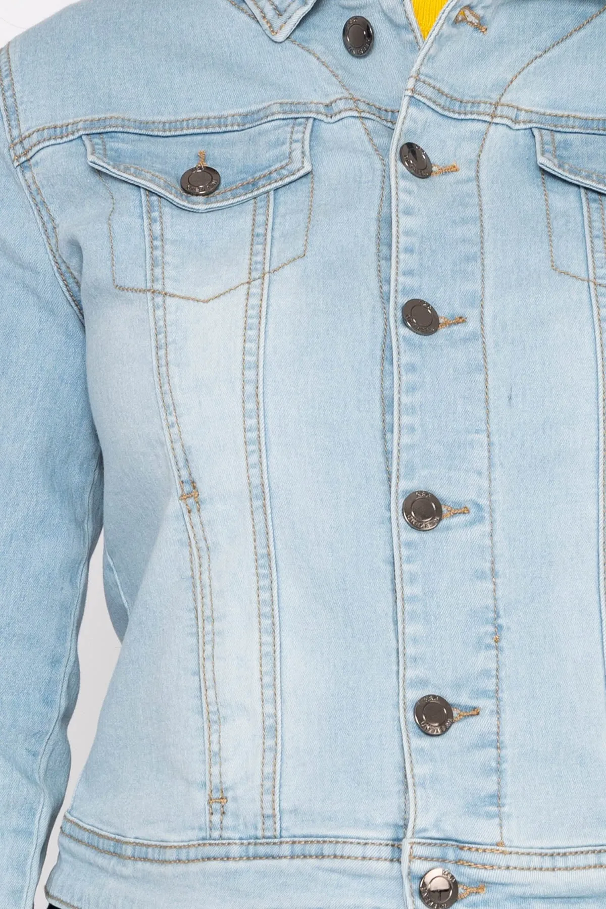 Denim Jacket in Light Blue