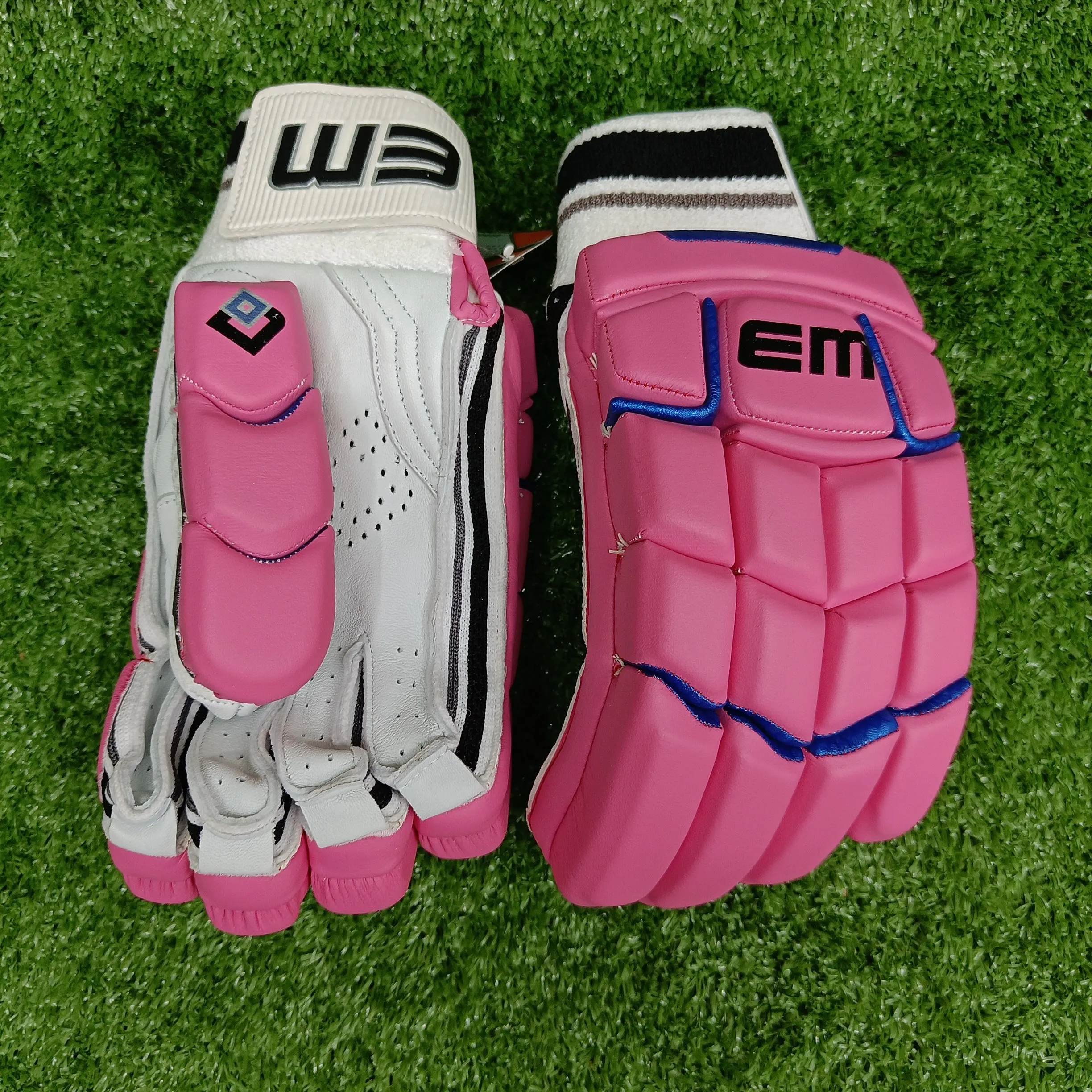 EM GT 1.0 Pink Junior / Youth Cricket Batting Gloves