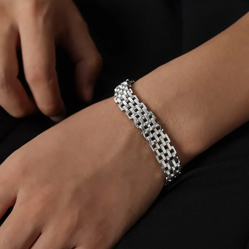 Exaggerated Fashion Titanium Steel Bracelet for Women - Everyday Genie Collection