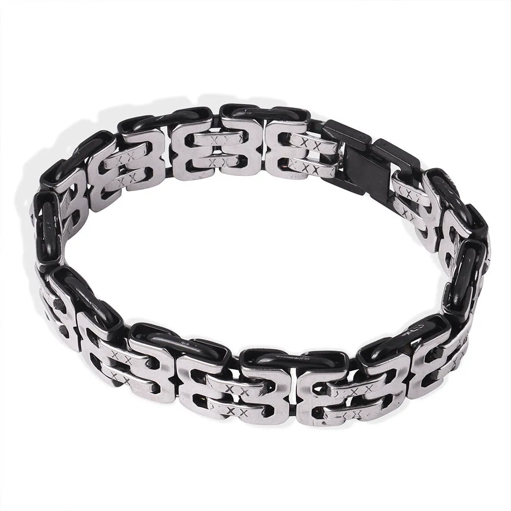 Exaggerated Fashion Titanium Steel Bracelet for Women - Everyday Genie Collection