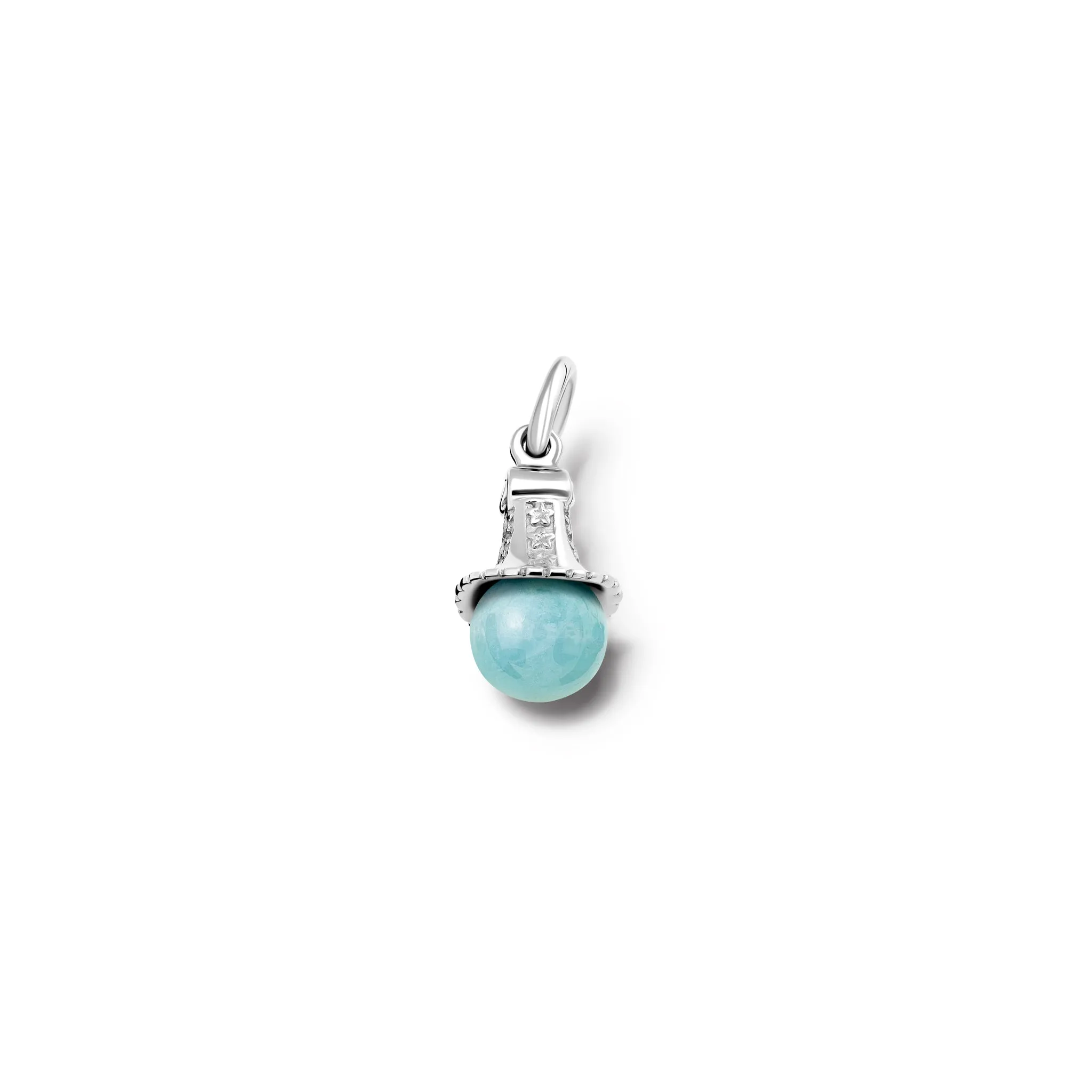 Fouquet Necklace Pendant Silver - Aquamarine