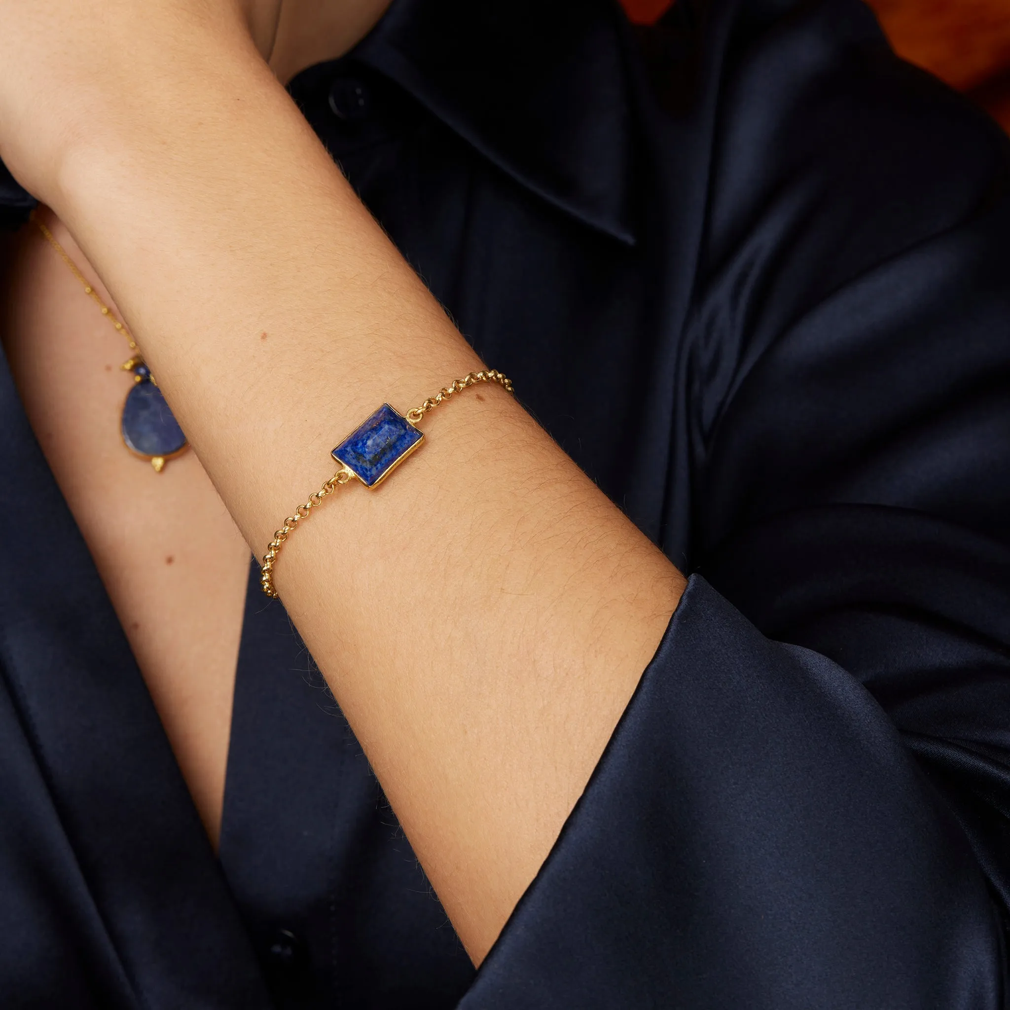 Freya Bracelet Lapis Lazuli