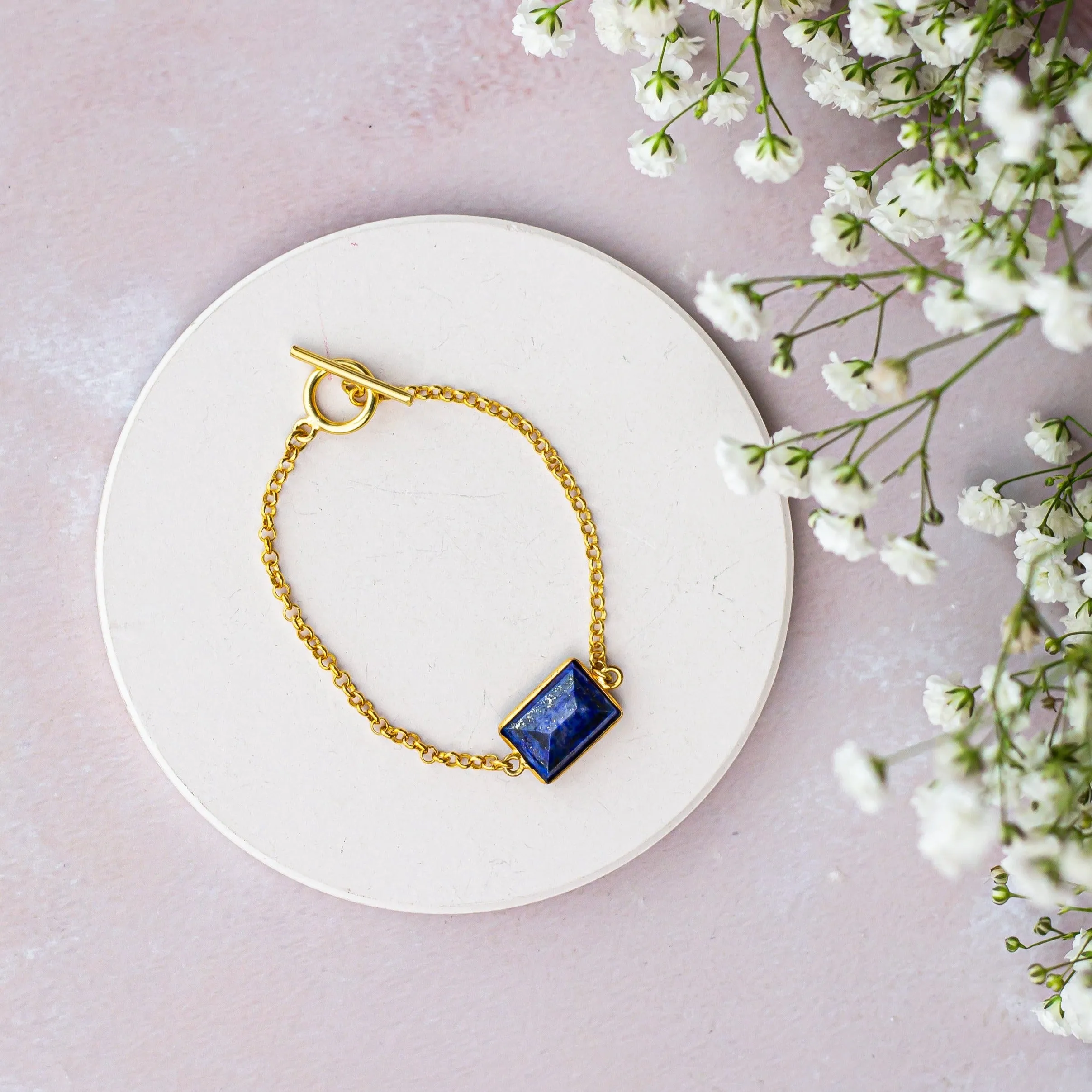 Freya Bracelet Lapis Lazuli