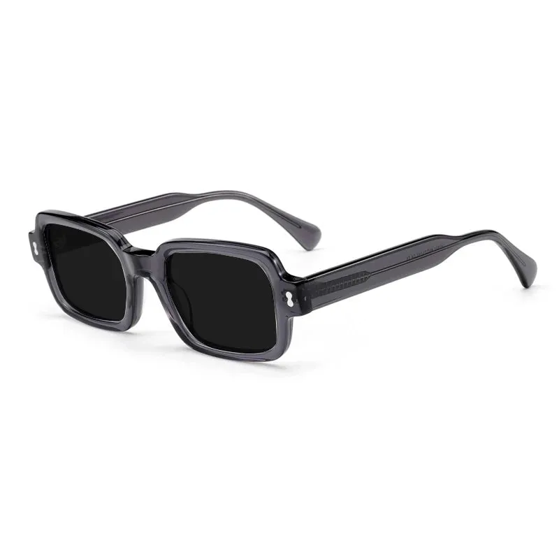 Gatenac Mens Full Rim Square Acetate Sunglasses Gxyj-1179