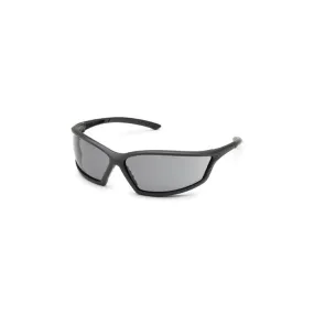 Gateway Safety 41GB83 4x4 Modern Sporty Safety Glasses, Black Frame, Gray Lens, Box of 10