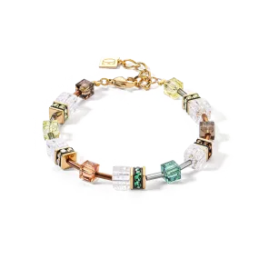 GeoCUBE® Iconic Nature bracelet brown-white