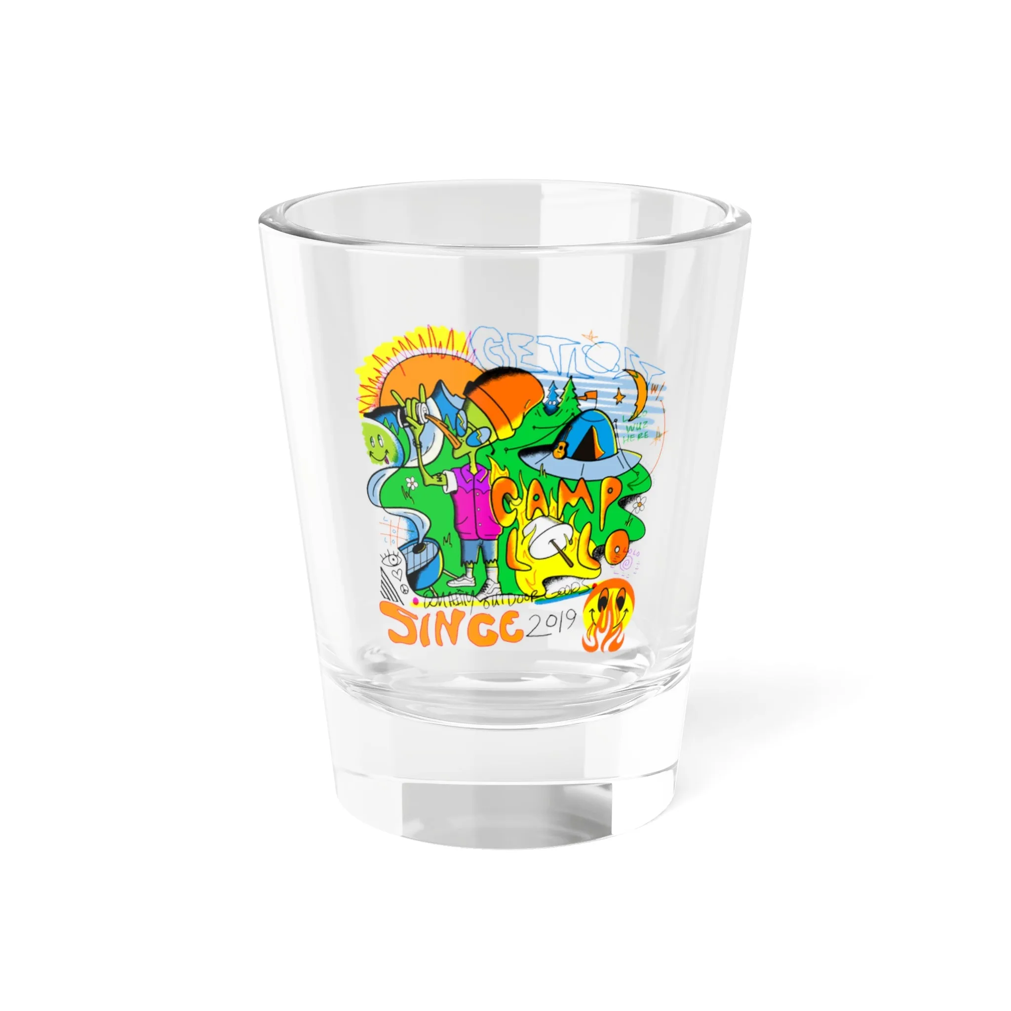 Get Lost Shot Glass, 1.5oz