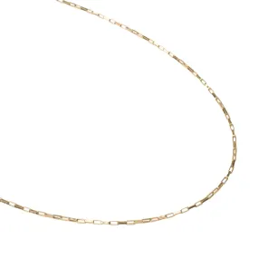 Gold Filled Box Necklace