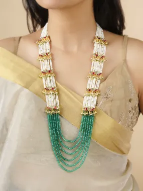 Gold Plated Jadau Kundan Necklace/Mala - MN416