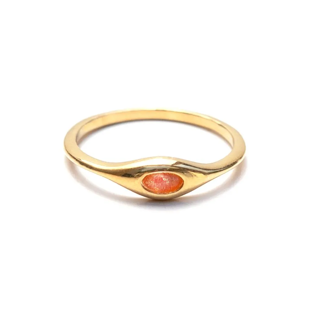 Gold Vermeil Canyon Ring