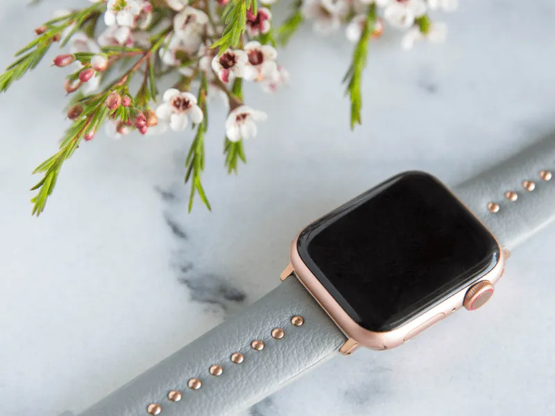 Gray Stud Band for the Apple Watch - FINAL SALE