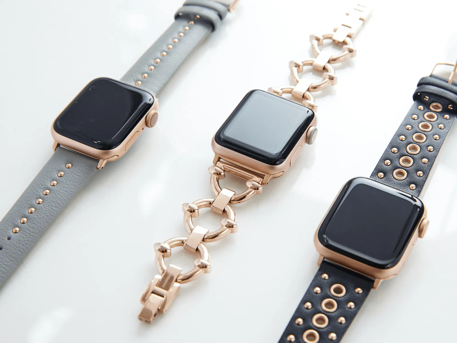 Gray Stud Band for the Apple Watch - FINAL SALE